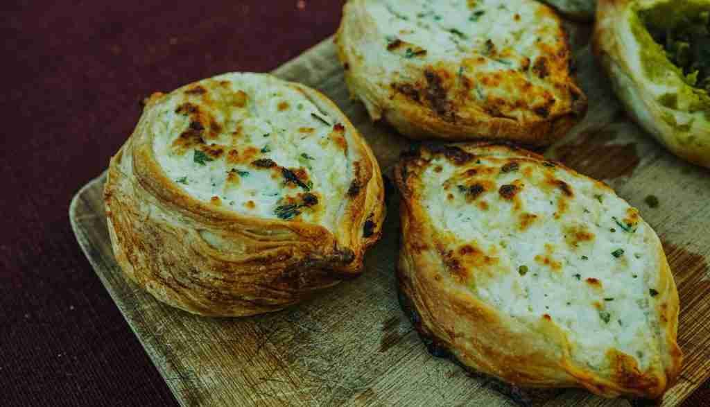 A picture showing a traditional maltese food which is Pastizzi